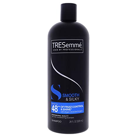 TRESemmé Silky & Smooth Anti-Frizz Shampoo For Frizzy Hair Formulated With Pro Style Technology 28oz