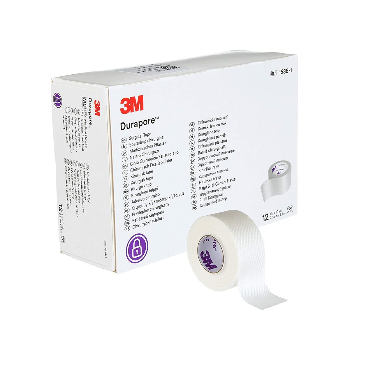 3M 1538-1 Durapore Surgical Tape 1