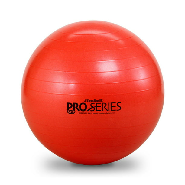 TheraBand Exercise and Stability Ball Standard Red 55cm Diameter