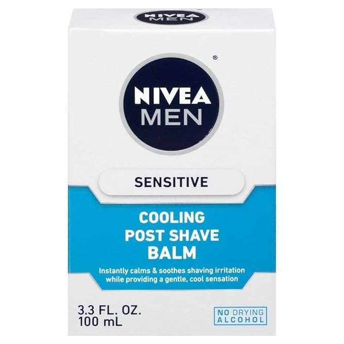 NIV-35519 Nivea Men Sensitive Cooling Post Shave Balm 3.3oz