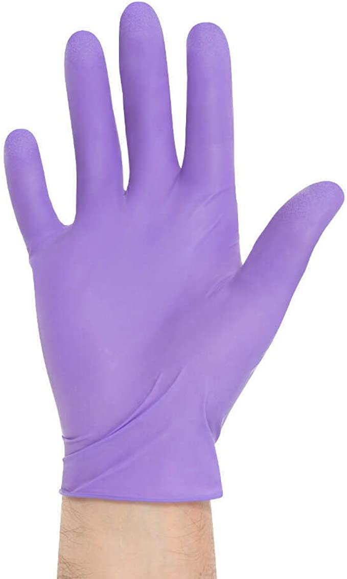 Halyard 55091 Kimberly-Clark 55091 Safeskin Purple Nitrile Exam Gloves, Sterile Pairs (200/case)