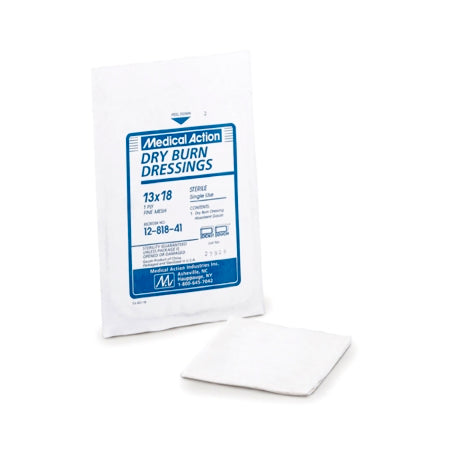 Medical Action Industries 12-818-66 Burn Dressing Medical Action 18 x 18 Inch 4 per Pack Sterile 1-Ply Square