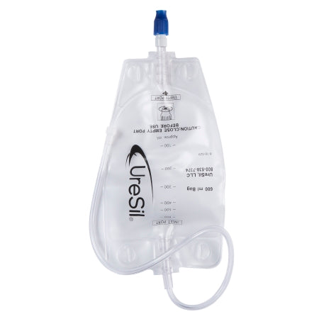 Uresil #TC600 Nephrostomy Gravity Drain Bag UreSil Tru-Close® Sterile 600 mL