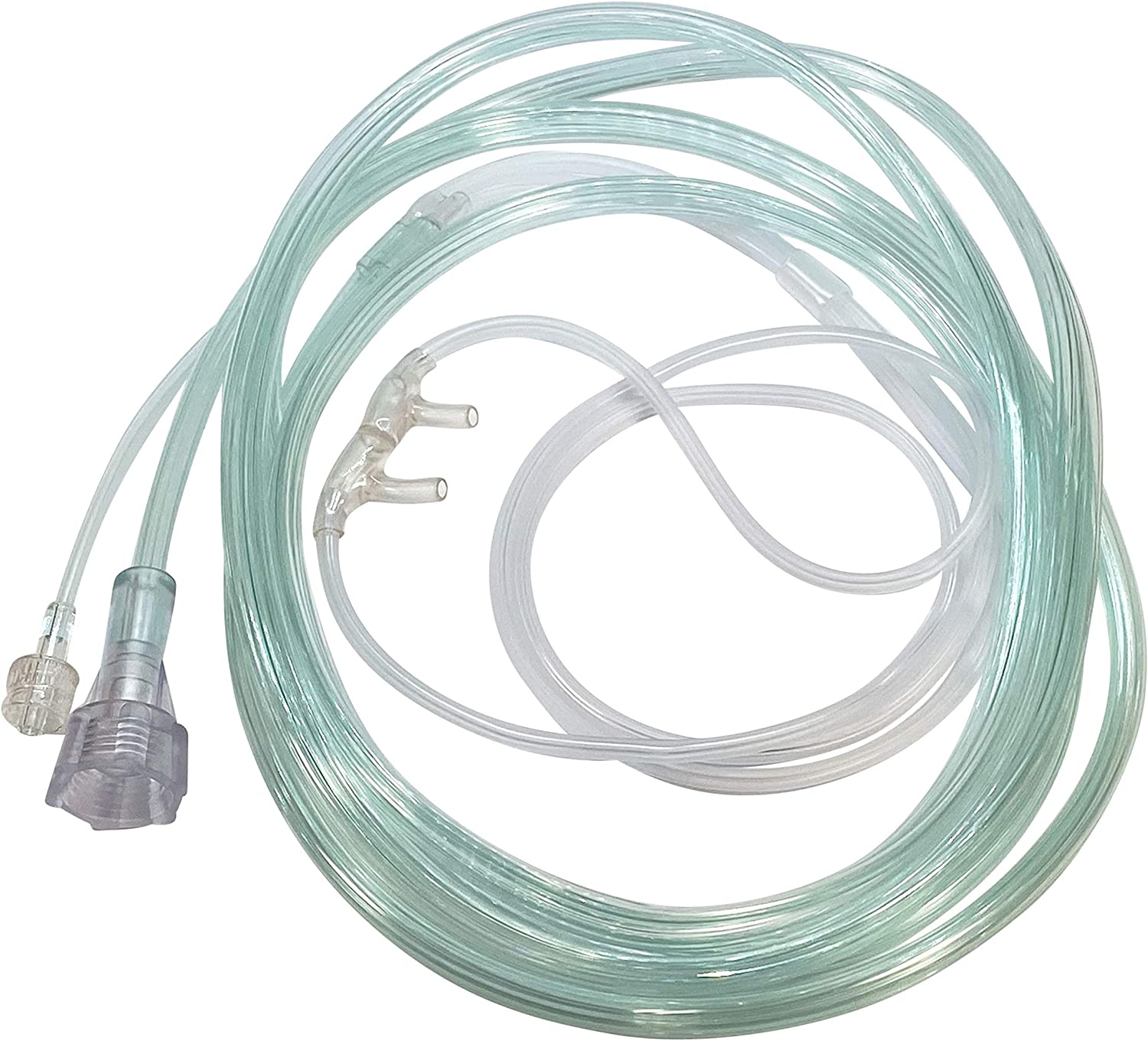 Westmed #0503 Comfort Soft Plus CO2/O2 Cannula with Threaded Nut & 7' Kink Resistant Tubing