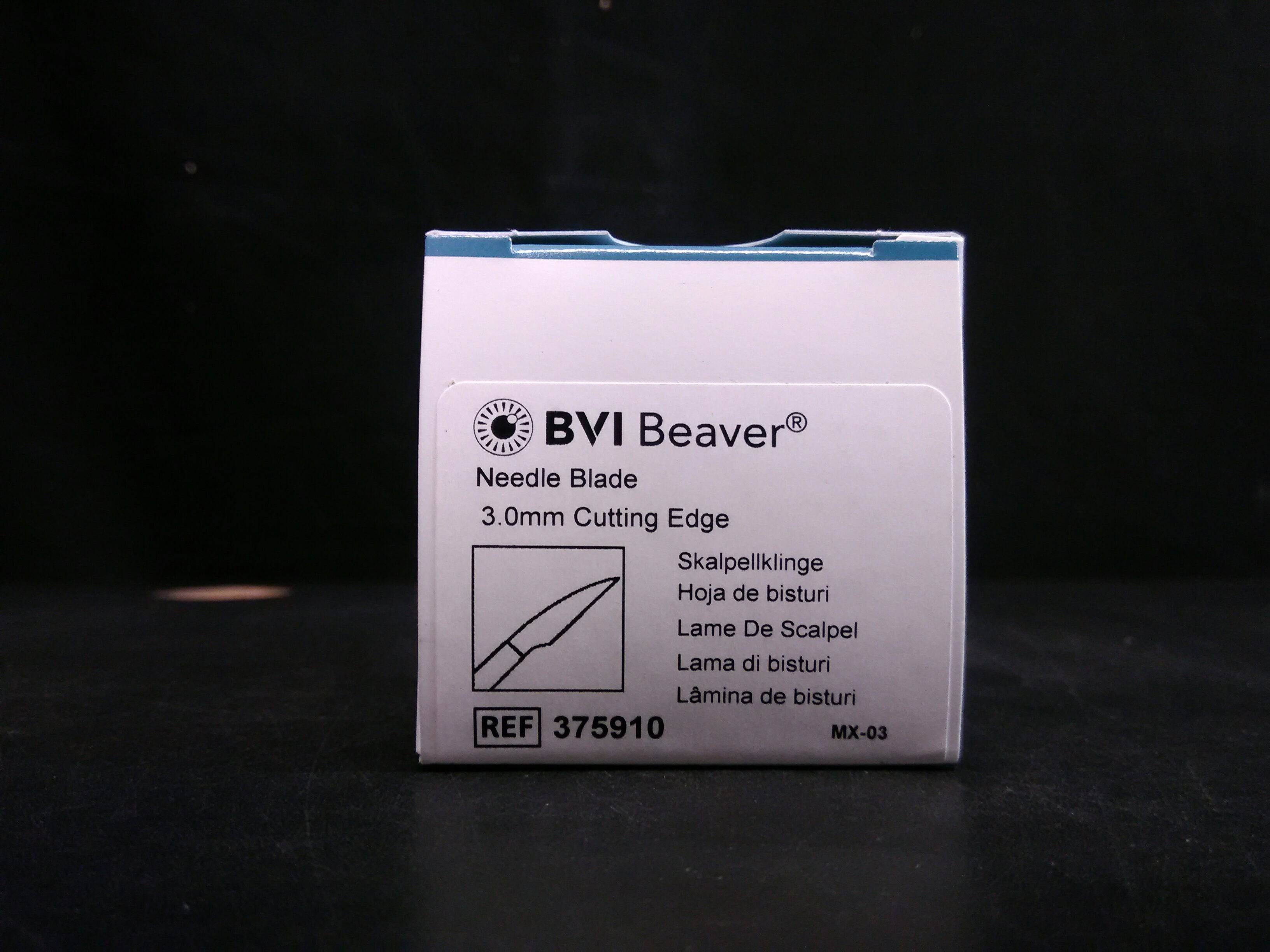 BEAVER-VISITEC 375910 EYE BLADE STERILE