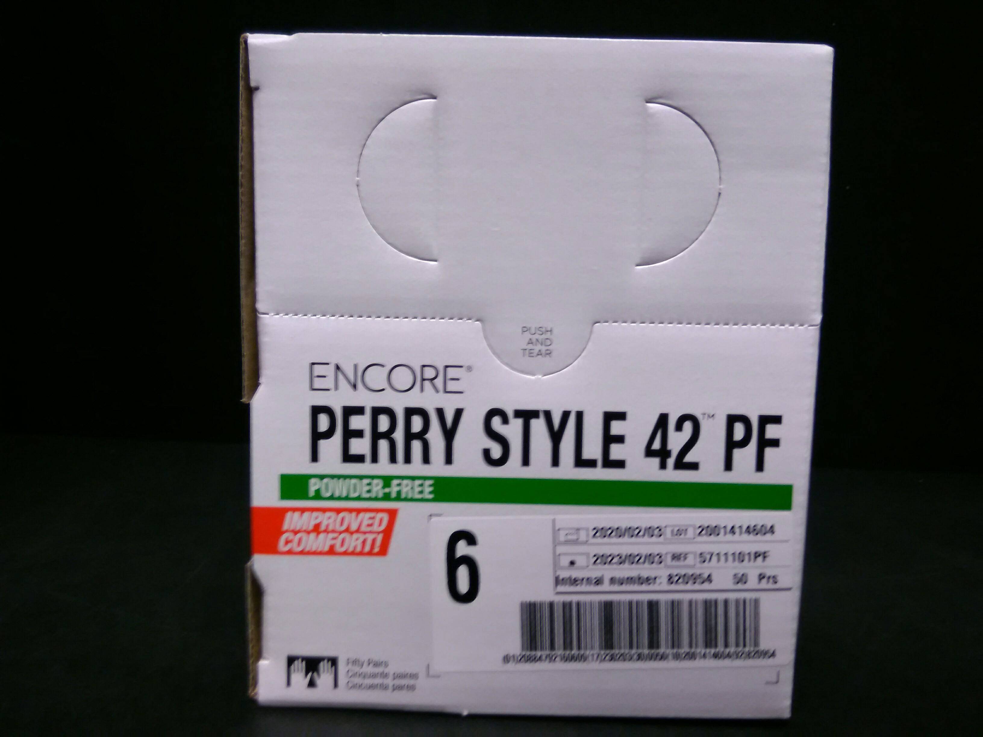 ANSELL 5711101PF GLOVES ENCORE PERRY SURGIAL S42 PF (1/pk)