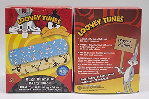 DUKAL  1075737 Nutramax Looney Tunes? Bugs Bunny & Daffy Duck 3/4