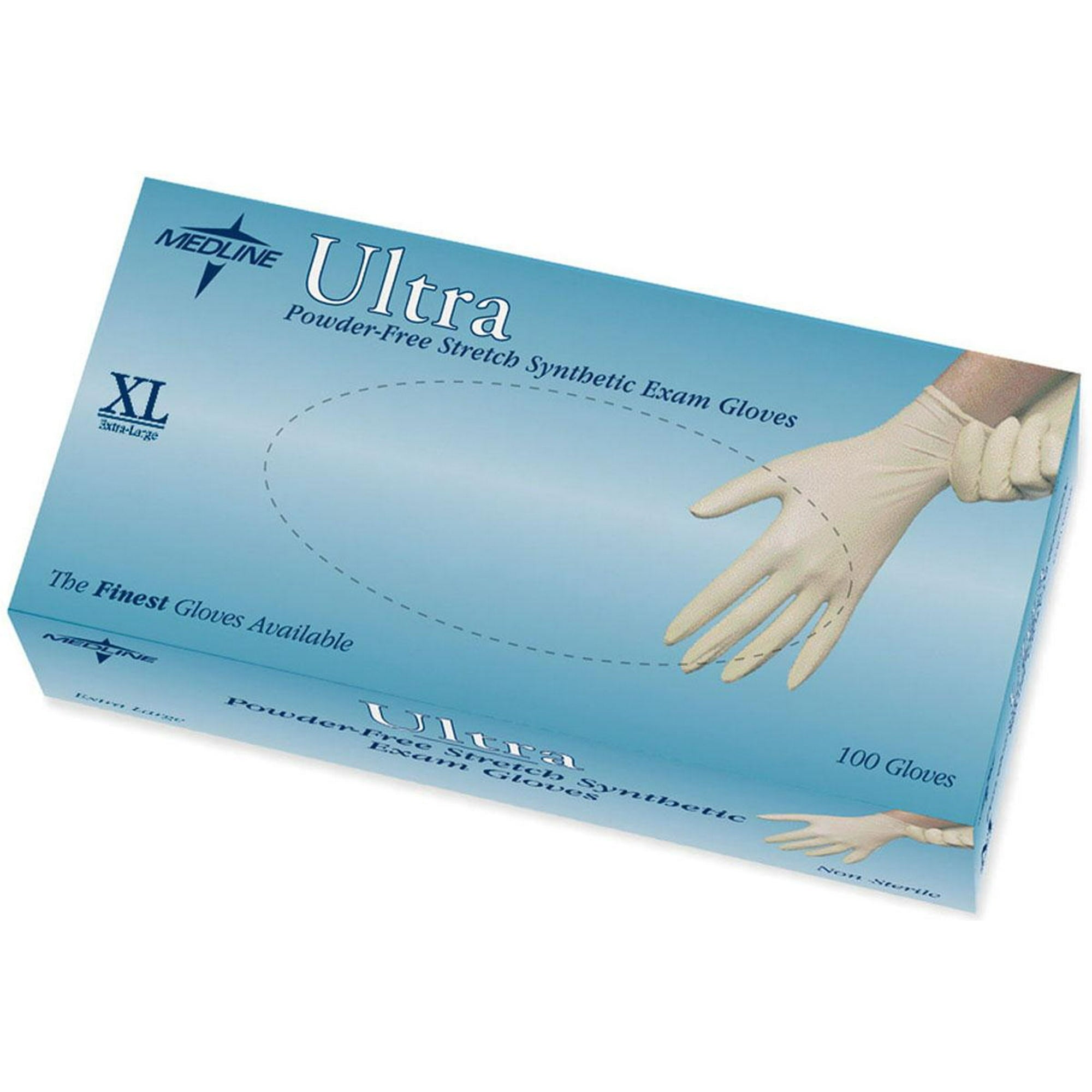 Ultra Stretch Synthetic Exam Gloves - MDS193077 X-Large - 1000/Case