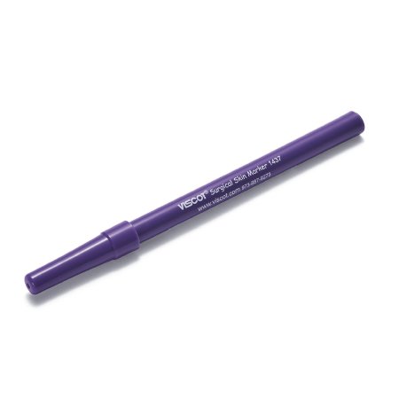 Viscot Medical 1437SRL9-100 Value Regular Tip Surgical Marker | Traditional Gentian Violet Ink