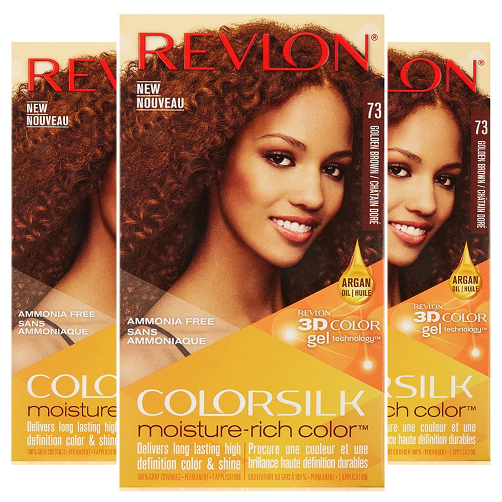 REV-99541 Revlon Golden Brown Color 73 (Pack of 3)