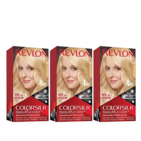 Revlon Colorsilk #95 Light Sun Blonde (Pack of 3)