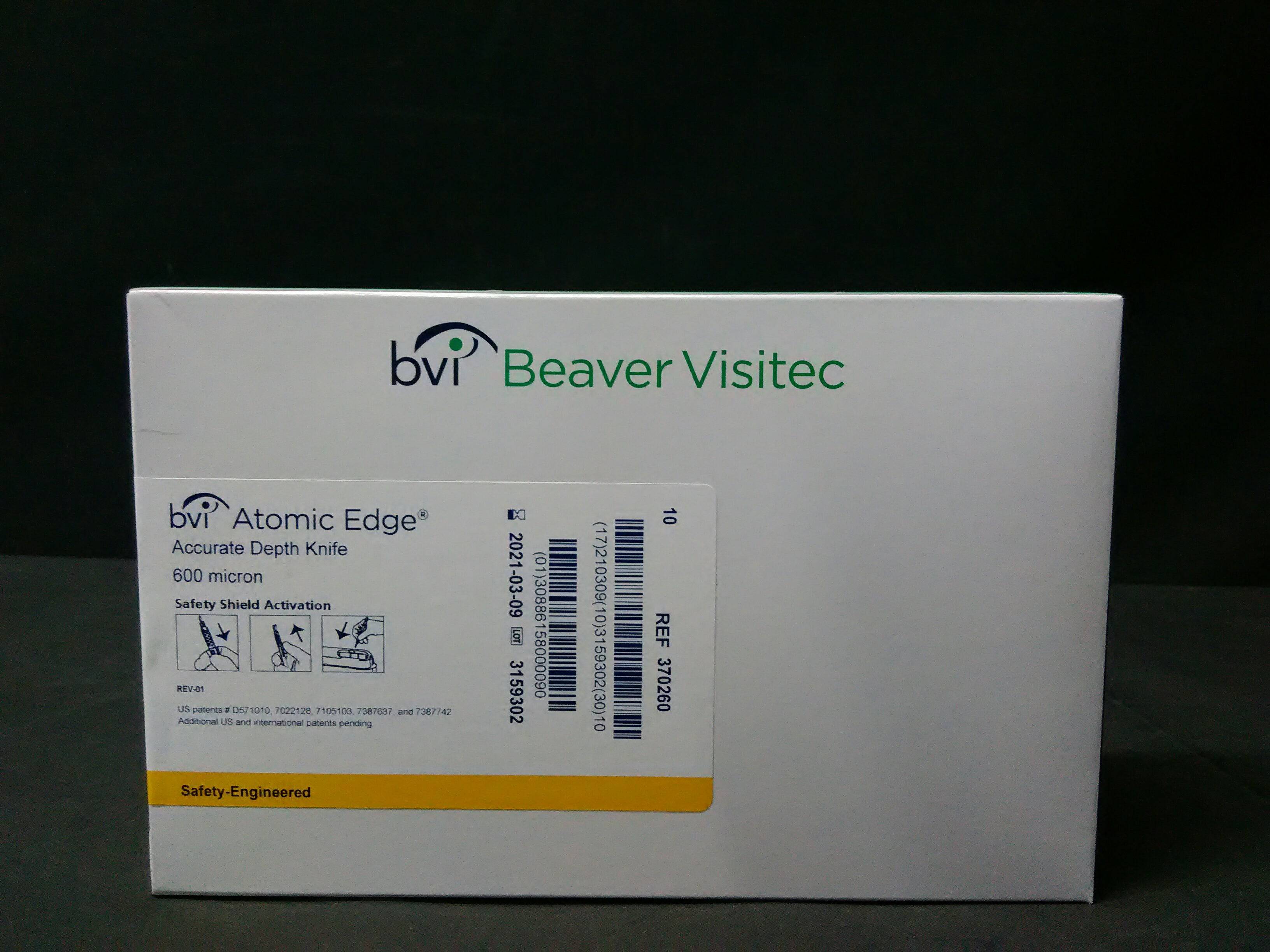 BEAVER-VISITEC 370260 ATOMIC EDGE ACCURATE DEPTH 600 MICRON (10/SP)