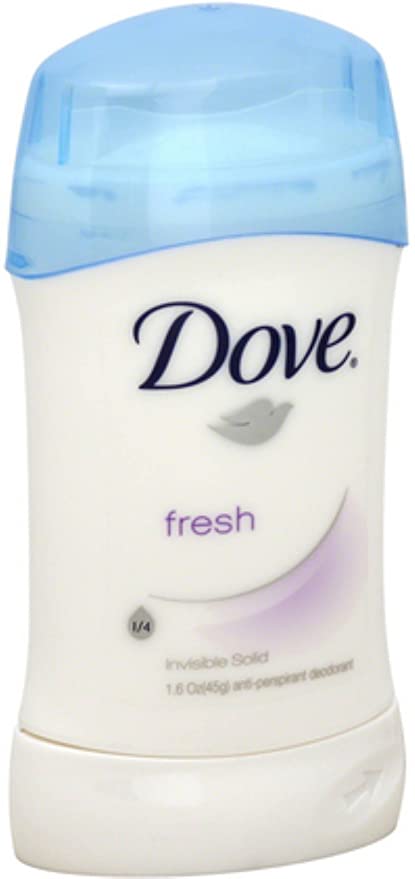 Dove Anti-Perspirant Deodorant Invisible Solid Fresh 1.60 oz (Pack of 2)