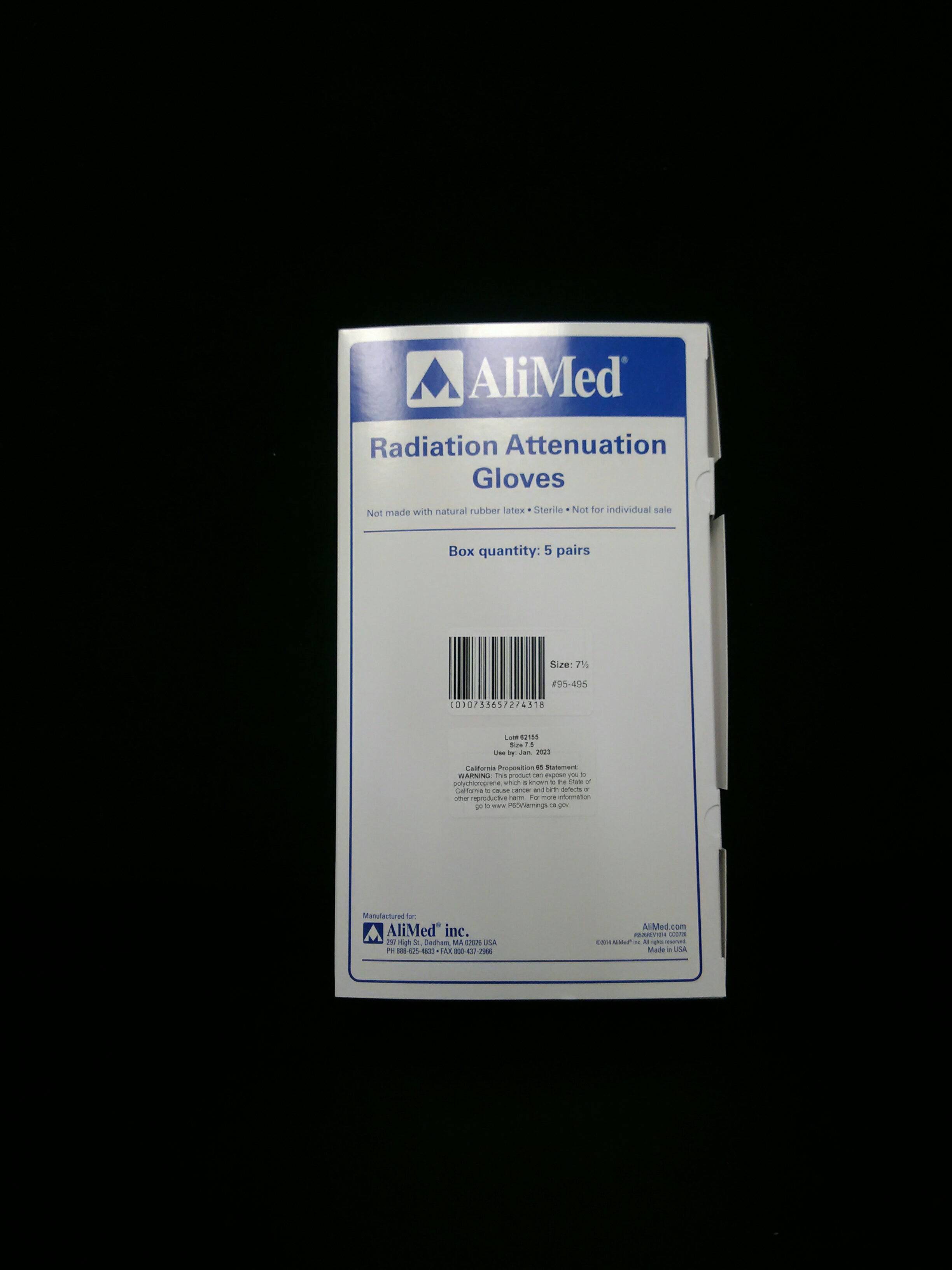 ALIMED 95-495 RADIATION GLOVE 7.5