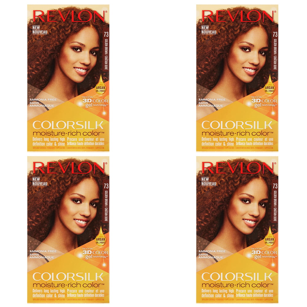 REV-99541 Revlon Golden Brown Color 73 (Pack of 4)