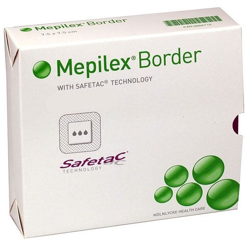 Molnlycke 295600 Mepilex Border Sacrum 6 x 8 Inch 15X20 CM - 6X8IN - 5/BX