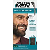 JUST FOR MEN Color Gel Mustache & Beard M-45, Dark Brown (Value Pack of 4)