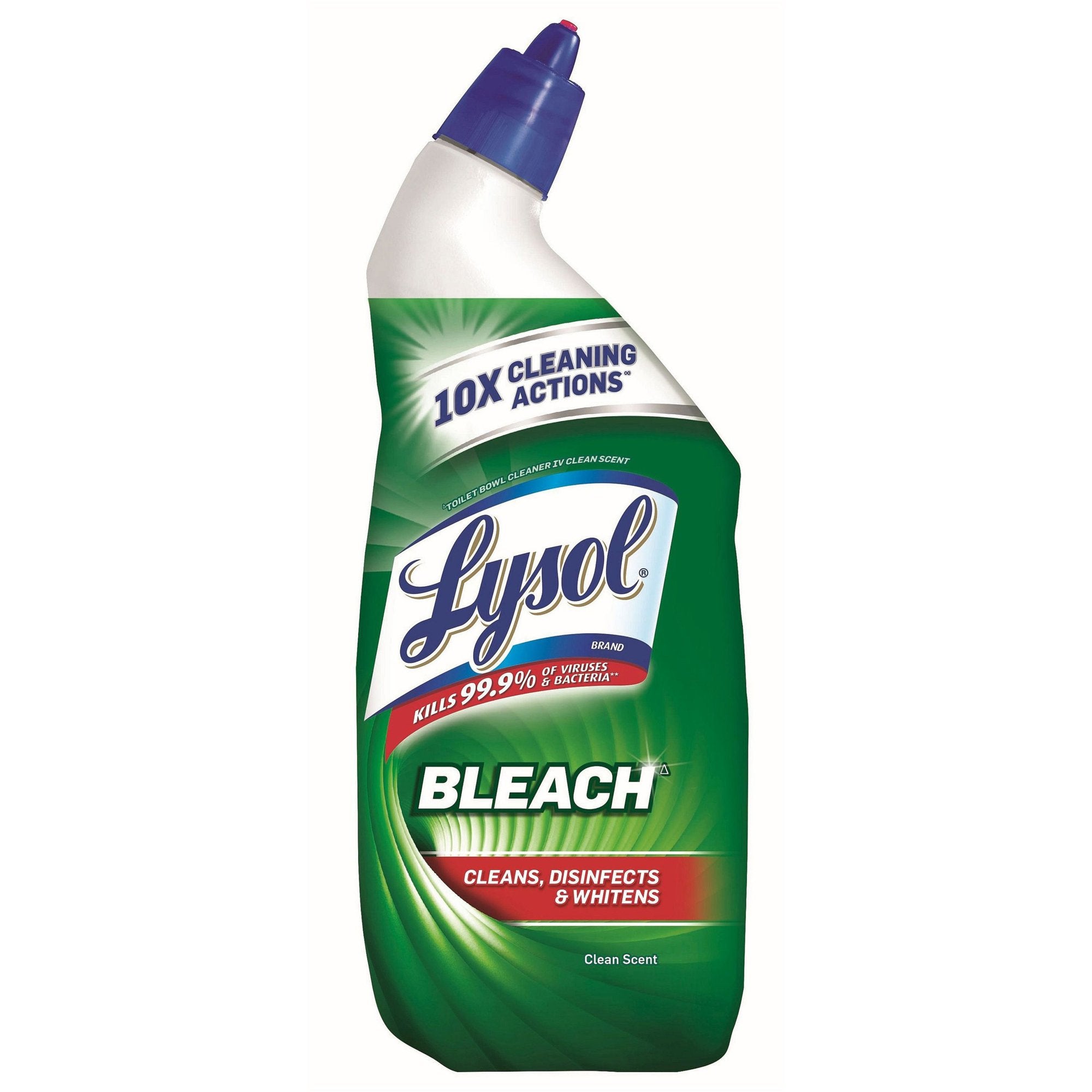 Lysol LYS-80142 Bleach Toilet Bowl Cleaner, 9 / Case