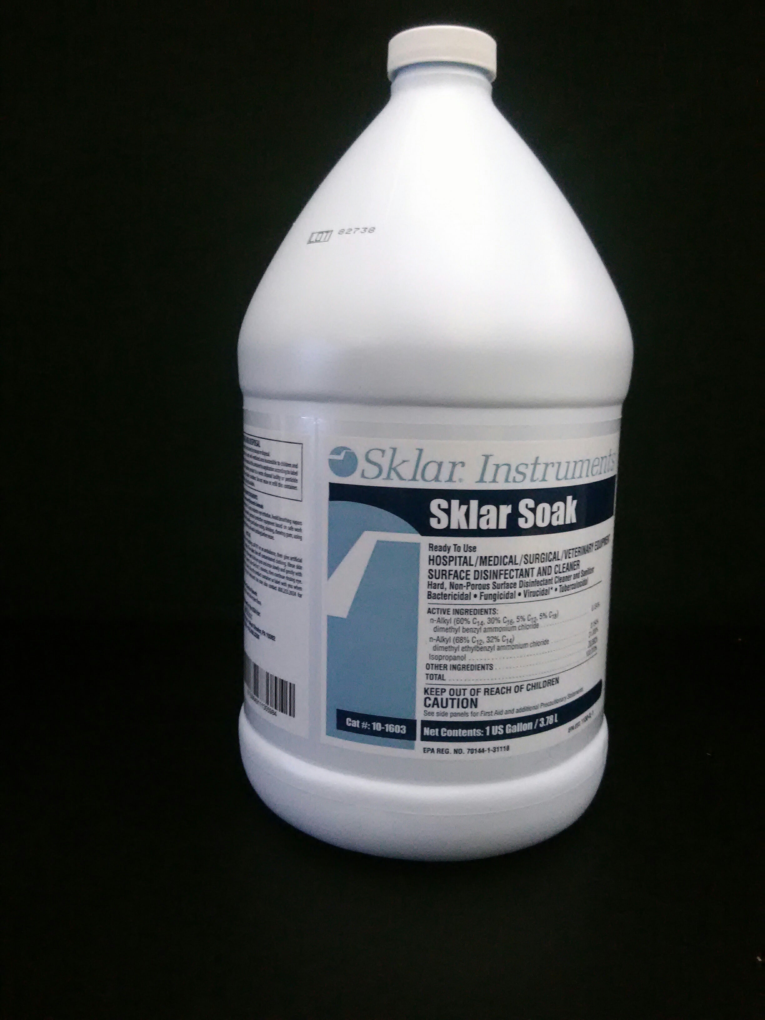 SKLAR 10-1603 Disinfectant for Surgical Instruments Glutaraldehyde Free 4/cs