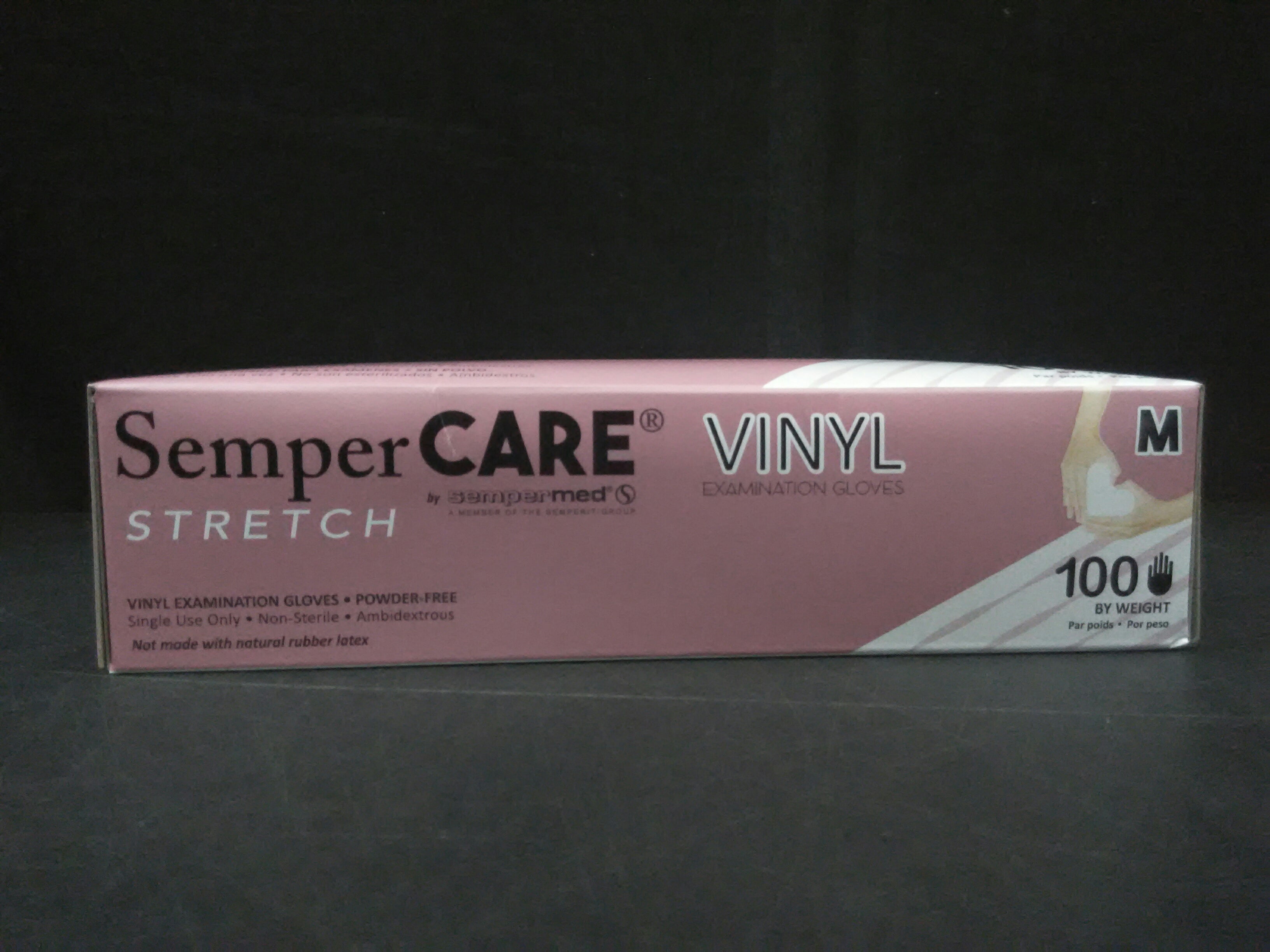 SEMPERMED SCVNP103 Medium 7 - 7 1/2   100/box - 10 boxes/case