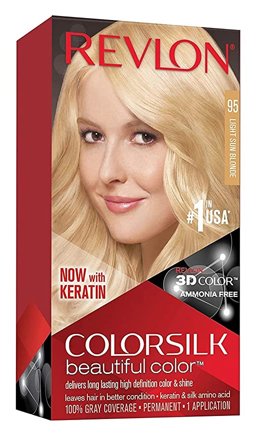 Revlon Colorsilk #95 Light Sun Blonde (Pack of 6)