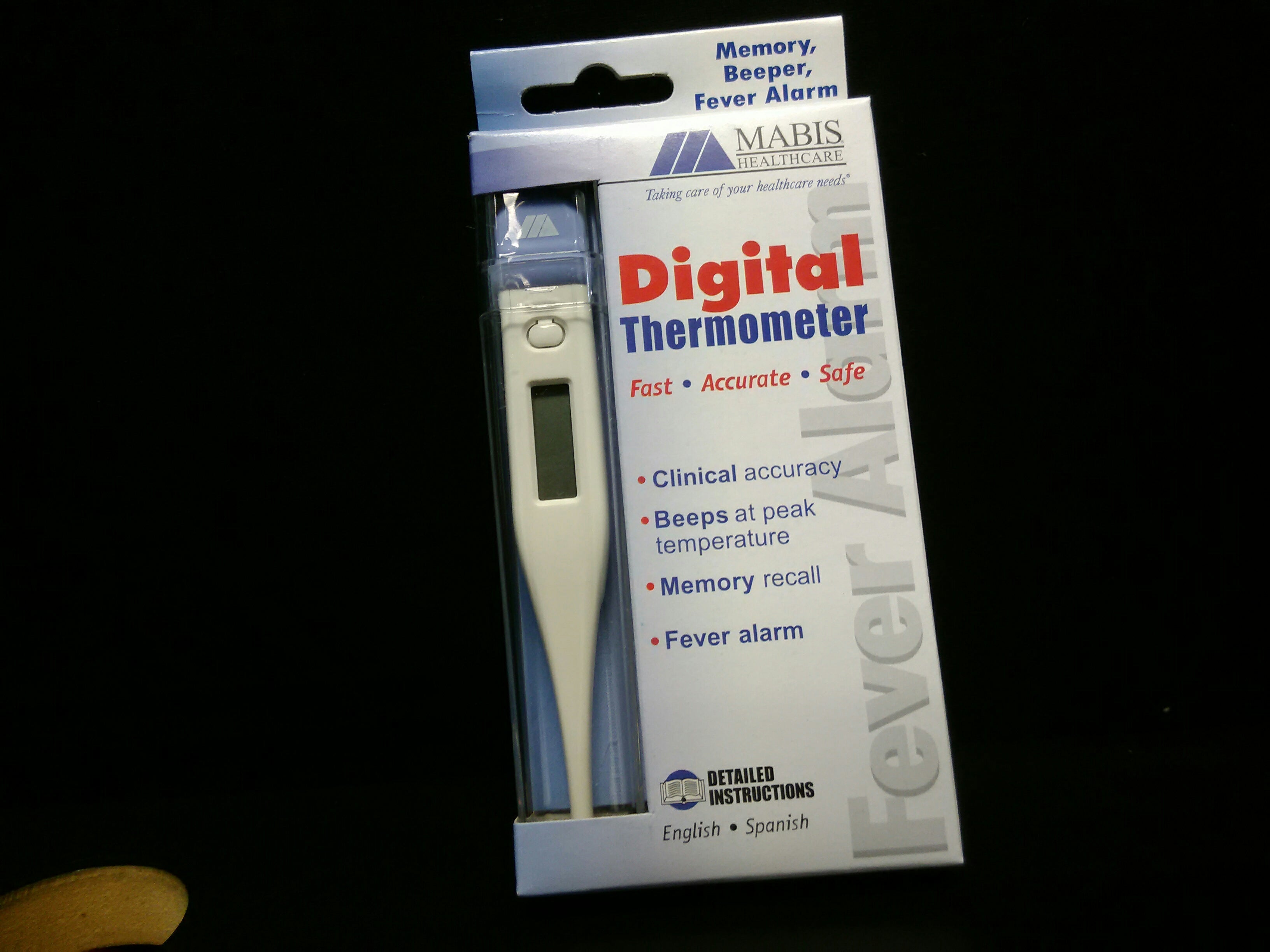 MABIS / DMS HOLDING 15-681-000 THERMOMETER SPECIALTY DIGITAL DOD