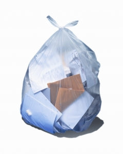 Heritage Bag Clear Trash Can Liners Low Density Clear 0.50 mil 12-16 gal. 24