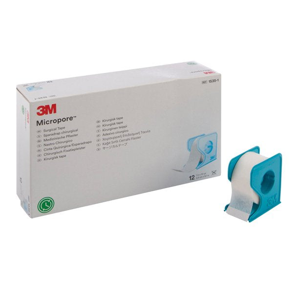 3M 1535-1 Micropore Medical Tape with Dispenser 1