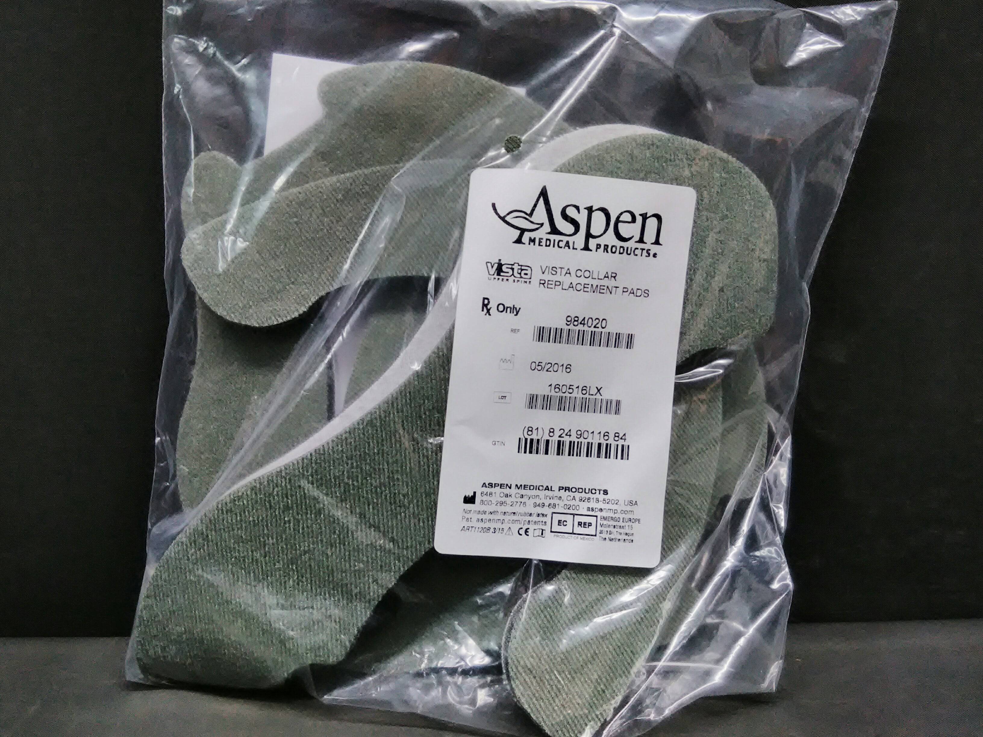 ASPEN MEDICAL 984020 Vista Collar Replacement Pads