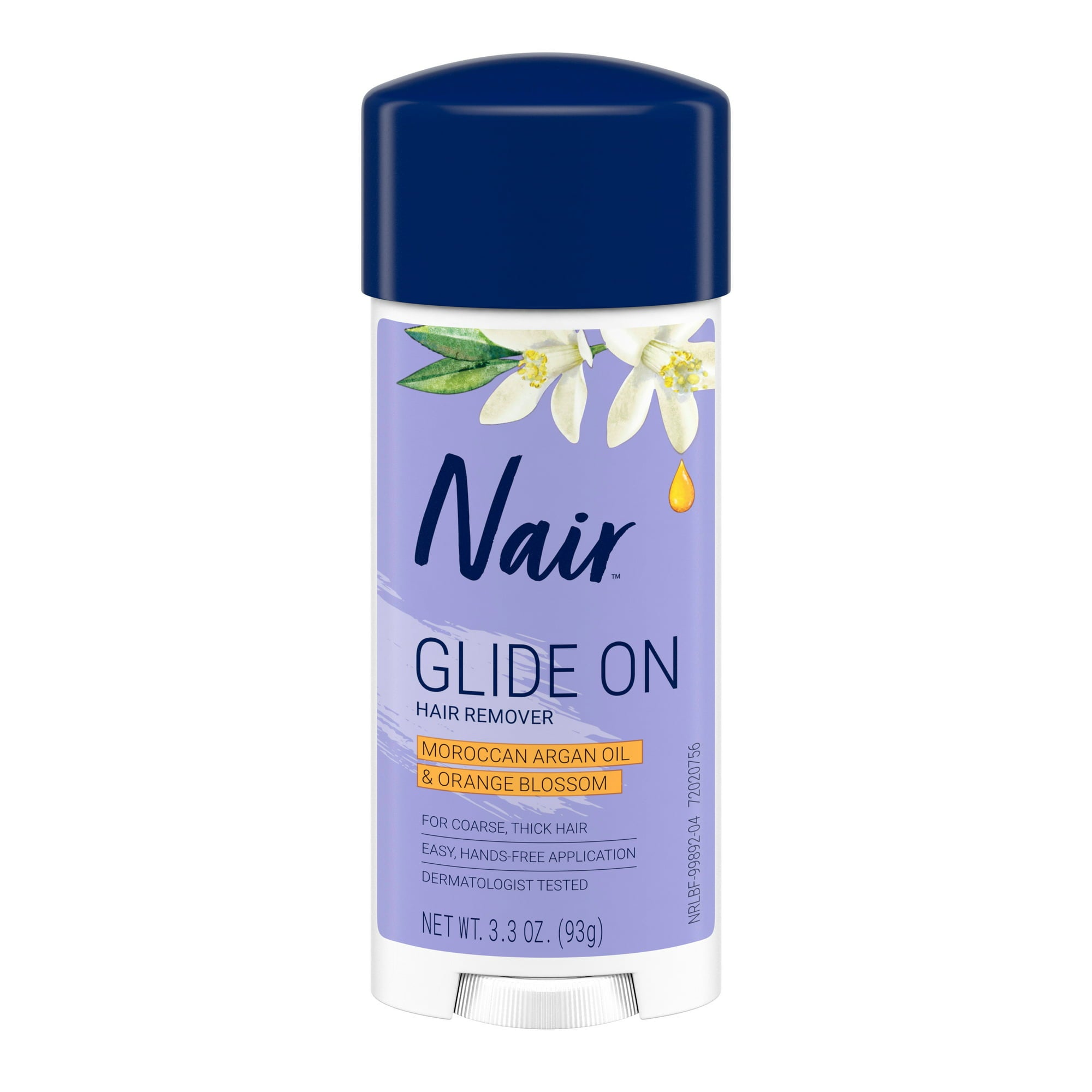 Nair Hair Remover Glides Away Nourish with Argan Oil 3.3 oz