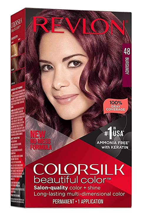 Revlon Colorsilk #48 Burgundy (2 Pack)